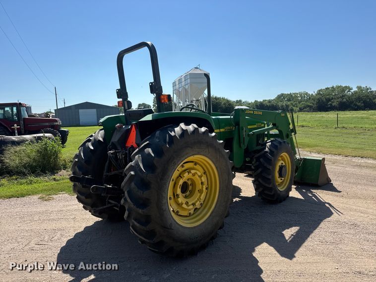 image for item NJ9231 1999 John Deere 5510 MFWD tractor