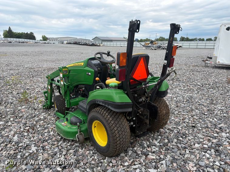 image for item YA3913 2014 John Deere 1023E MFWD tractor