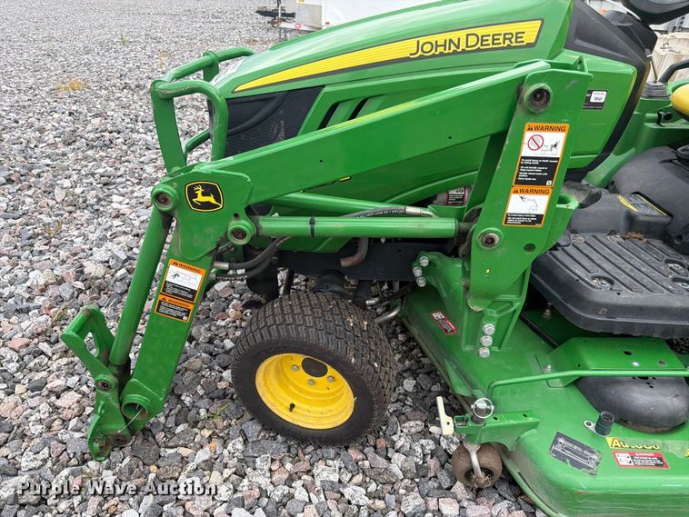 image for item YA3913 2014 John Deere 1023E MFWD tractor