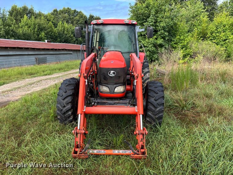 image for item YA4142 2010 Kubota M110X MFWD tractor