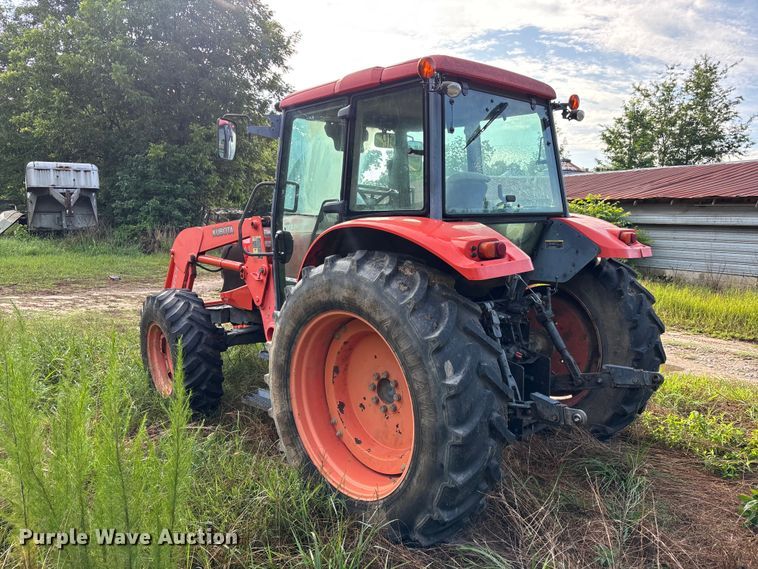 image for item YA4142 2010 Kubota M110X MFWD tractor