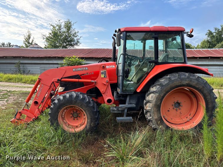 image for item YA4142 2010 Kubota M110X MFWD tractor
