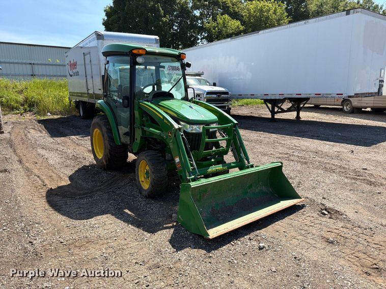 image for item YA4145 2021 John Deere 3046R MFWD tractor