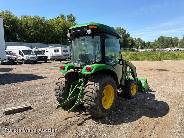 image for item YA4145 2021 John Deere 3046R MFWD tractor