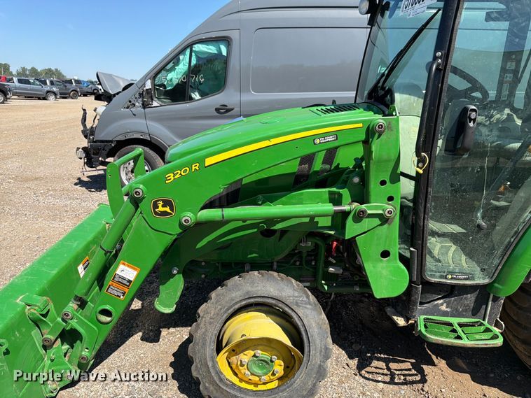 image for item YA4145 2021 John Deere 3046R MFWD tractor