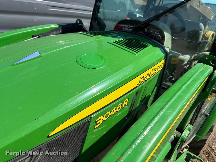 image for item YA4145 2021 John Deere 3046R MFWD tractor