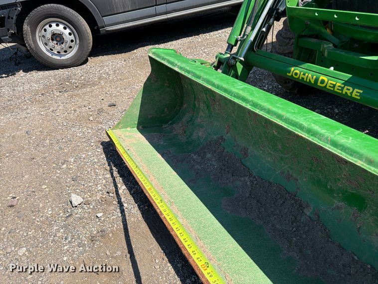 image for item YA4145 2021 John Deere 3046R MFWD tractor
