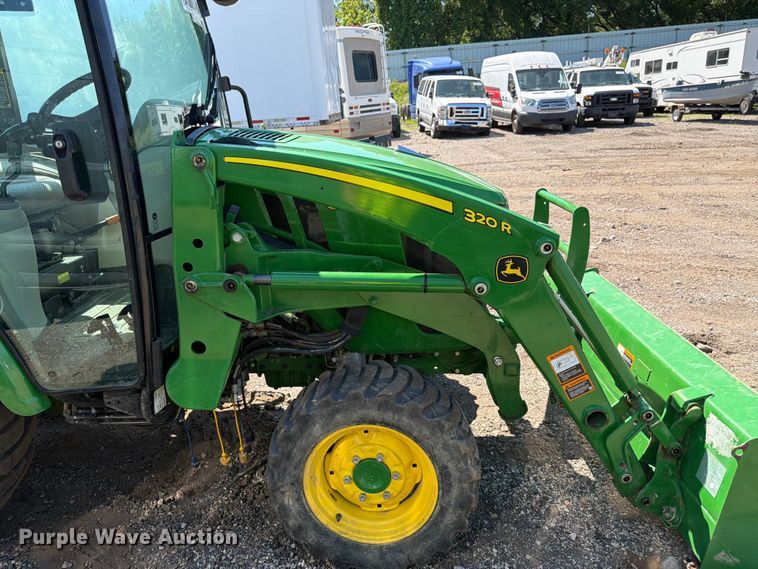 image for item YA4145 2021 John Deere 3046R MFWD tractor