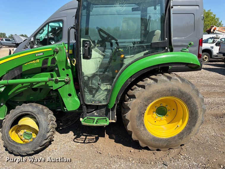 image for item YA4145 2021 John Deere 3046R MFWD tractor