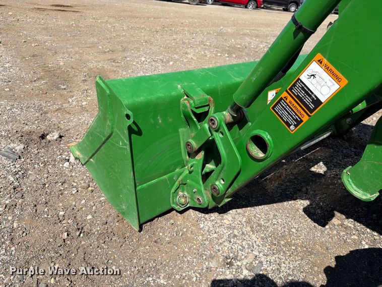 image for item YA4145 2021 John Deere 3046R MFWD tractor