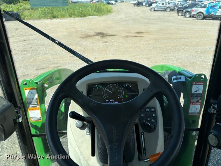 image for item YA4145 2021 John Deere 3046R MFWD tractor