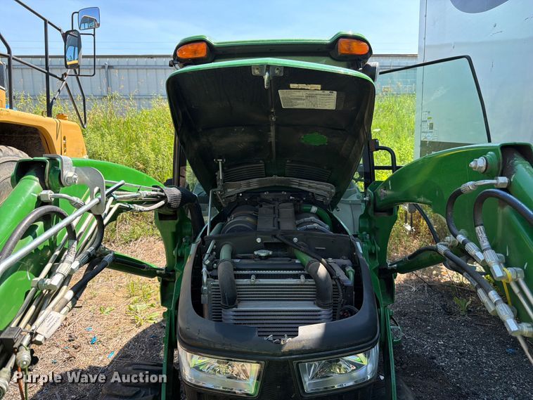 image for item YA4145 2021 John Deere 3046R MFWD tractor
