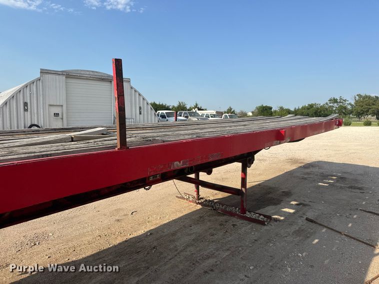 image for item DW6773 1980 Hobbs FB-EB-4 oilfield trailer