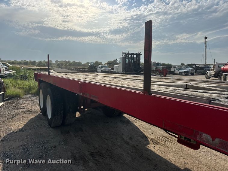 image for item DW6773 1980 Hobbs FB-EB-4 oilfield trailer