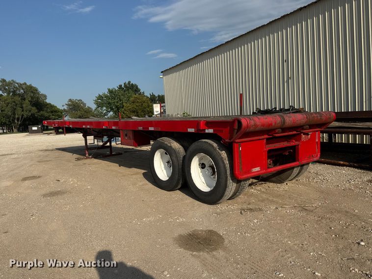 image for item DW6773 1980 Hobbs FB-EB-4 oilfield trailer