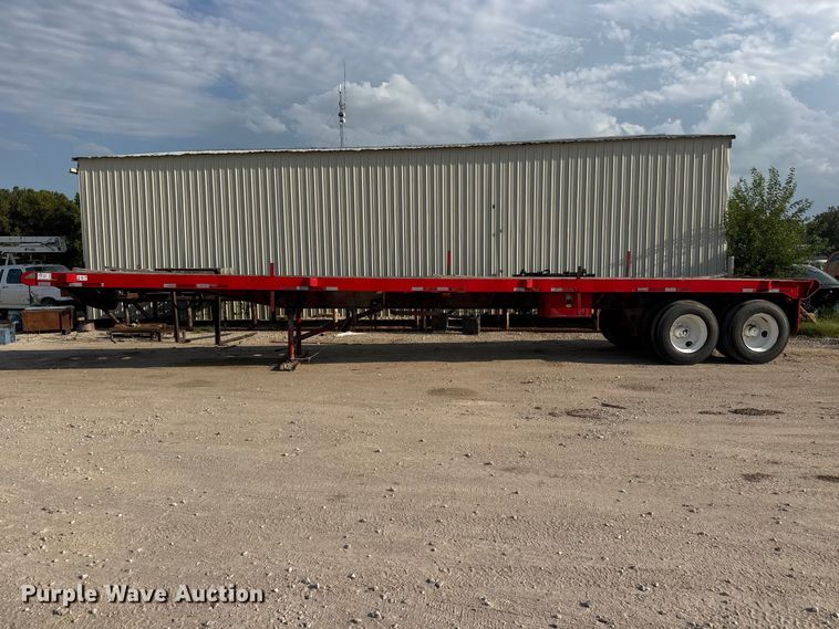 image for item DW6773 1980 Hobbs FB-EB-4 oilfield trailer