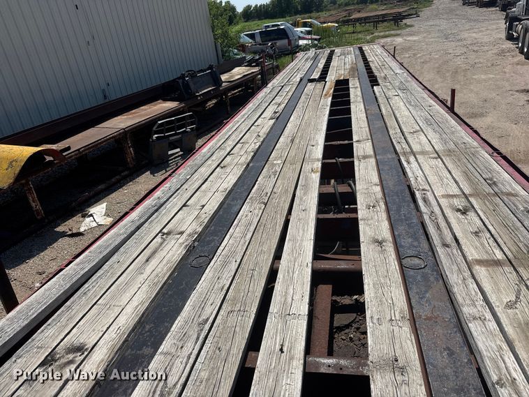 image for item DW6773 1980 Hobbs FB-EB-4 oilfield trailer
