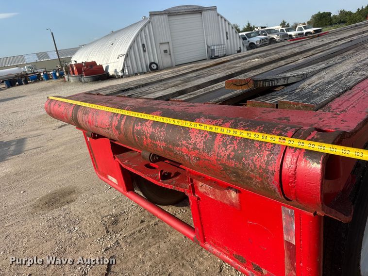 image for item DW6773 1980 Hobbs FB-EB-4 oilfield trailer