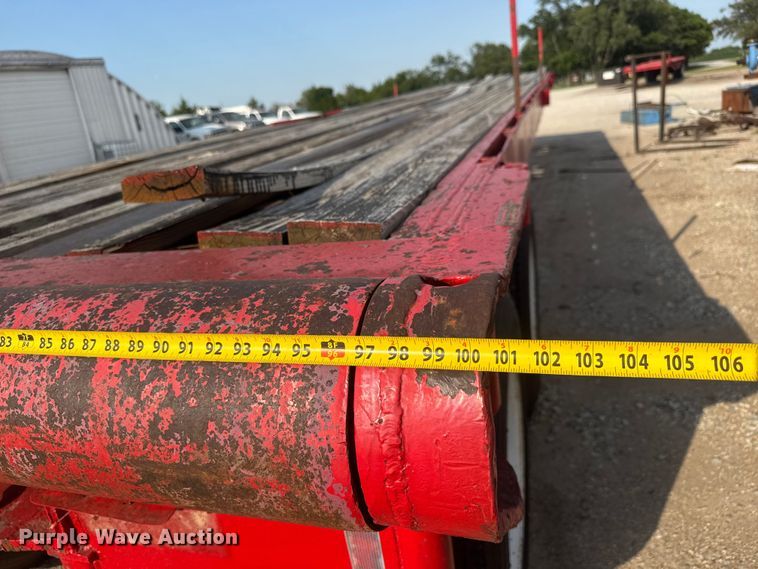 image for item DW6773 1980 Hobbs FB-EB-4 oilfield trailer