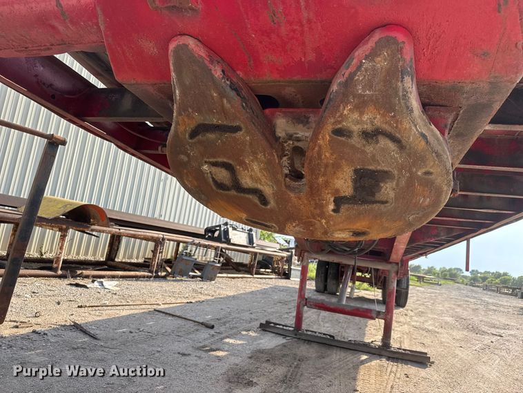 image for item DW6773 1980 Hobbs FB-EB-4 oilfield trailer