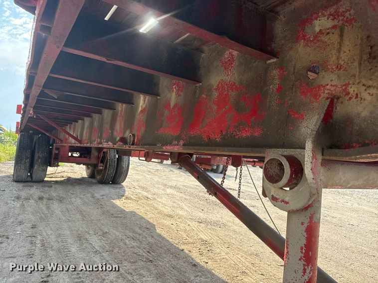 image for item DW6773 1980 Hobbs FB-EB-4 oilfield trailer