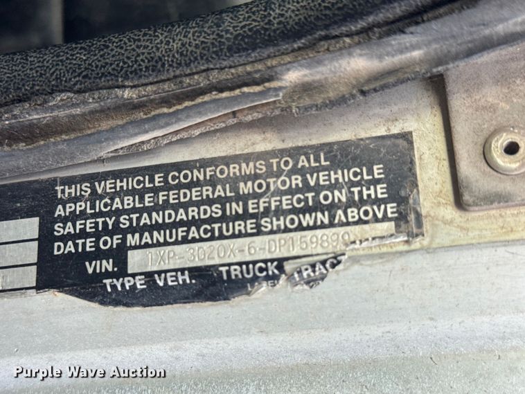 image for item DW6776 1983 Peterbilt 353 semi truck