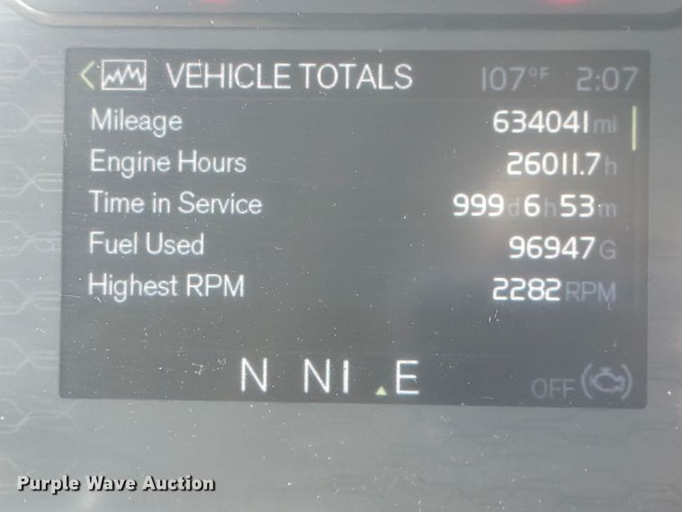 image for item ED5367 2020 Volvo VNL semi truck