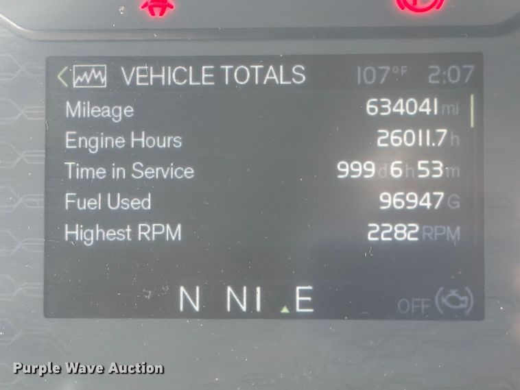 image for item ED5367 2020 Volvo VNL semi truck