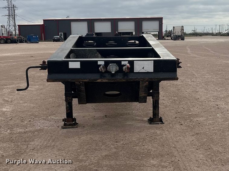 image for item EF6324 2019 Gallegos frac sand chassis trailer