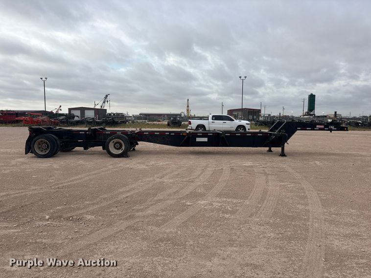 image for item EF6324 2019 Gallegos frac sand chassis trailer