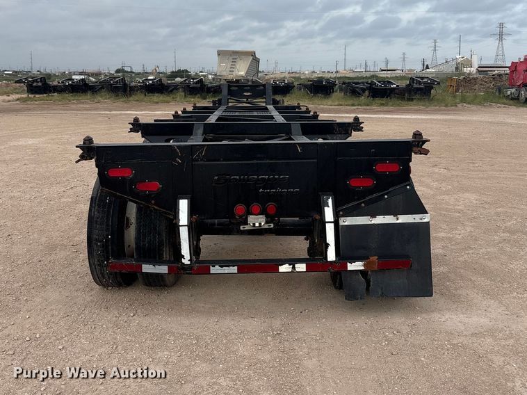 image for item EF6324 2019 Gallegos frac sand chassis trailer