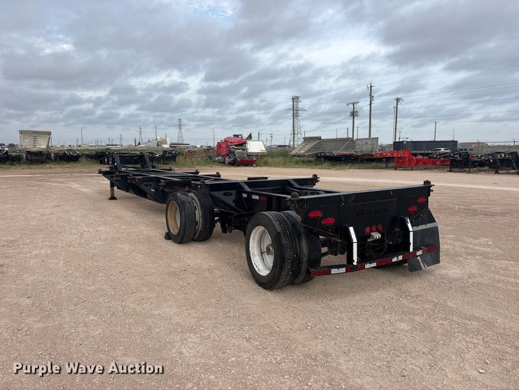 image for item EF6324 2019 Gallegos frac sand chassis trailer