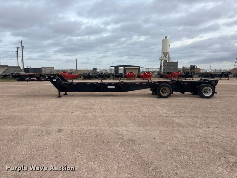 image for item EF6324 2019 Gallegos frac sand chassis trailer