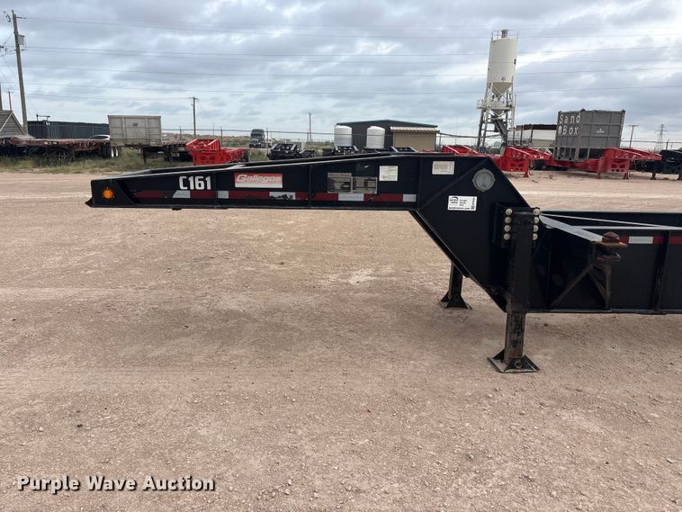 image for item EF6324 2019 Gallegos frac sand chassis trailer
