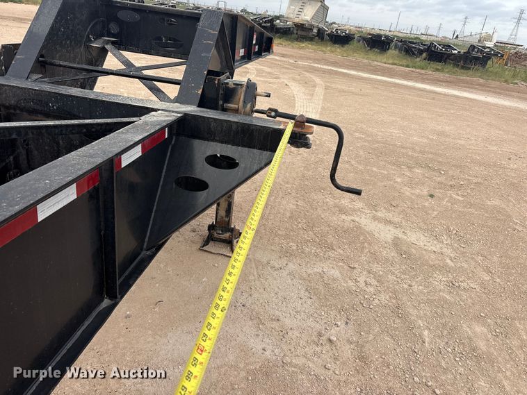 image for item EF6324 2019 Gallegos frac sand chassis trailer