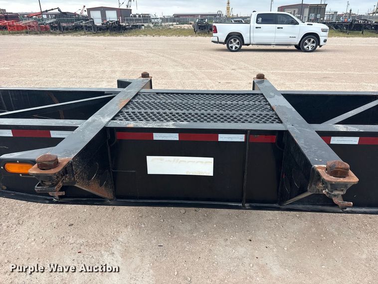image for item EF6324 2019 Gallegos frac sand chassis trailer