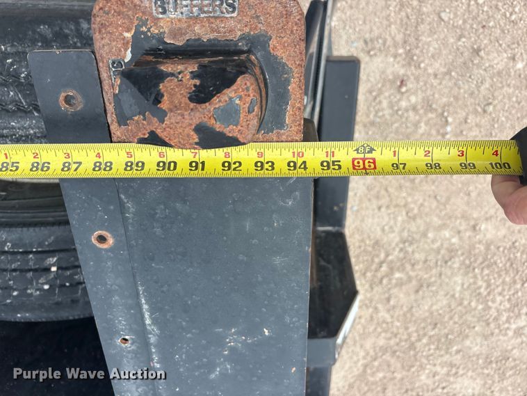 image for item EF6324 2019 Gallegos frac sand chassis trailer