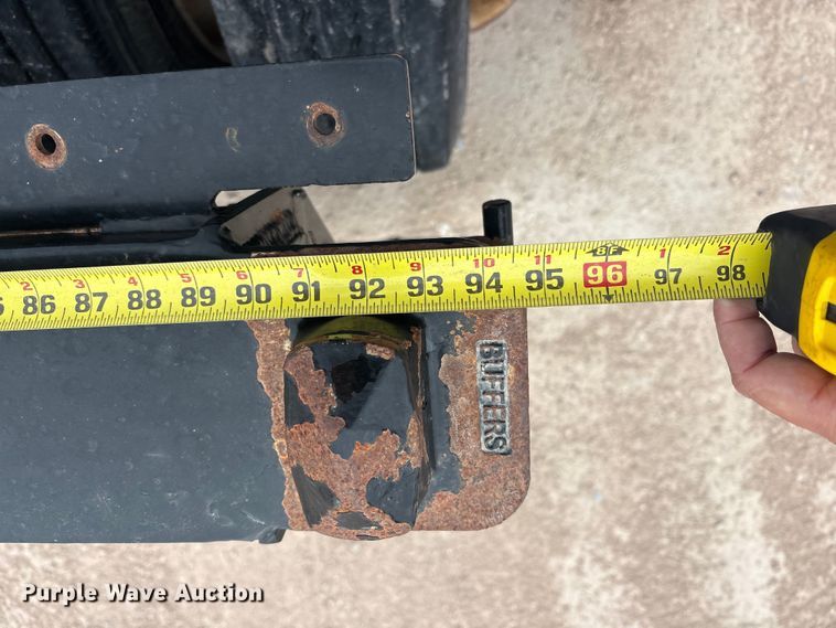 image for item EF6324 2019 Gallegos frac sand chassis trailer