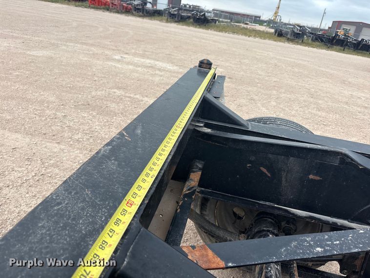 image for item EF6324 2019 Gallegos frac sand chassis trailer