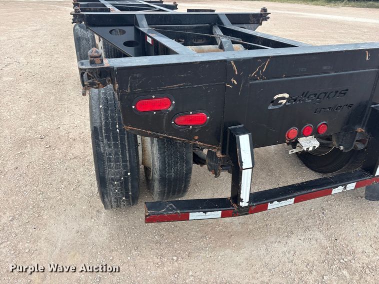 image for item EF6324 2019 Gallegos frac sand chassis trailer