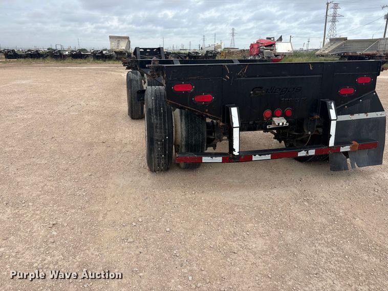 image for item EF6324 2019 Gallegos frac sand chassis trailer