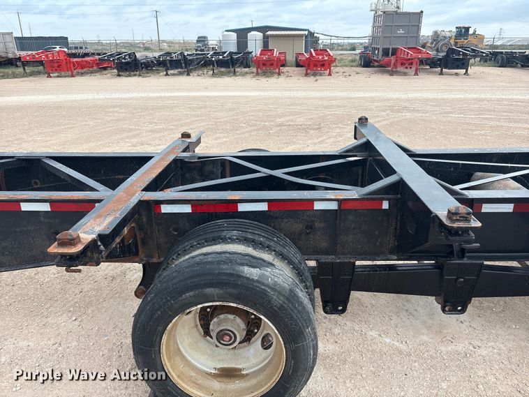 image for item EF6324 2019 Gallegos frac sand chassis trailer