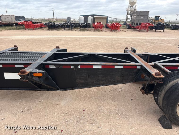 image for item EF6324 2019 Gallegos frac sand chassis trailer