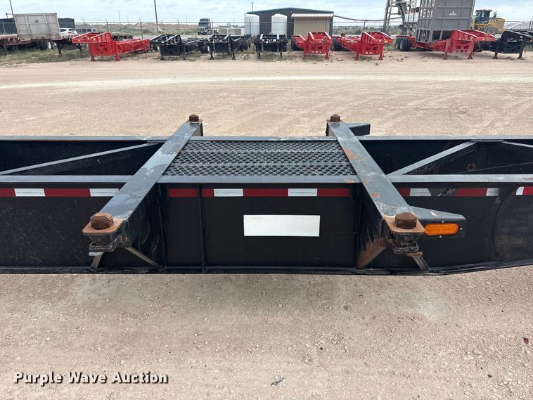 image for item EF6324 2019 Gallegos frac sand chassis trailer