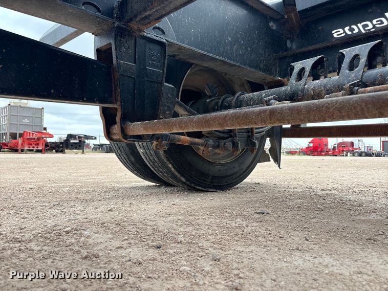 image for item EF6324 2019 Gallegos frac sand chassis trailer