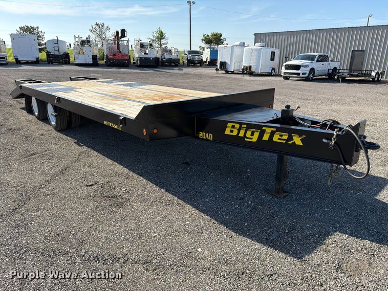 image for item EG9253 2012 Big Tex 20AD-20+5 equipment trailer