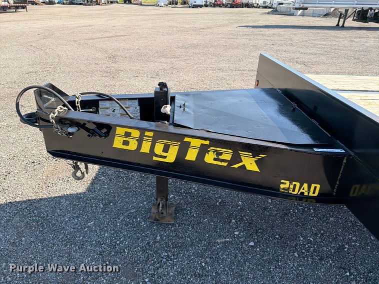 image for item EG9253 2012 Big Tex 20AD-20+5 equipment trailer