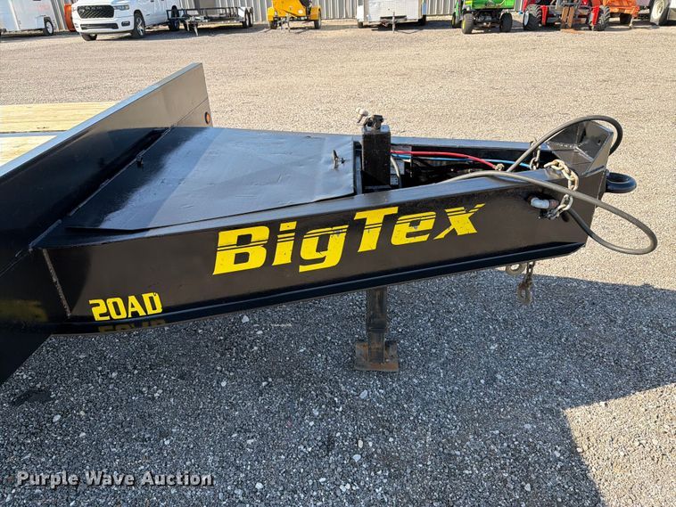 image for item EG9253 2012 Big Tex 20AD-20+5 equipment trailer