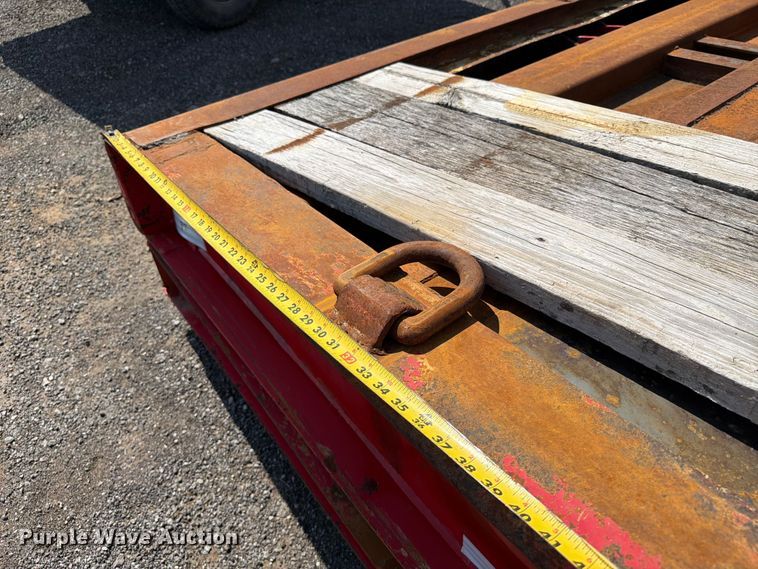 image for item EG9286 1997 Trail King HT Series drop deck hydraulic tail equipment trailer