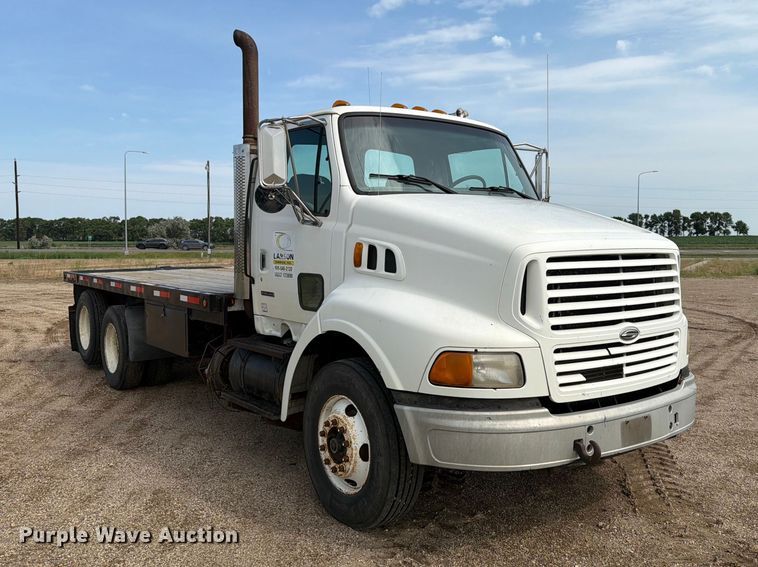 image for item ER1820 2000 Sterling Truck A9513 flatbed truck